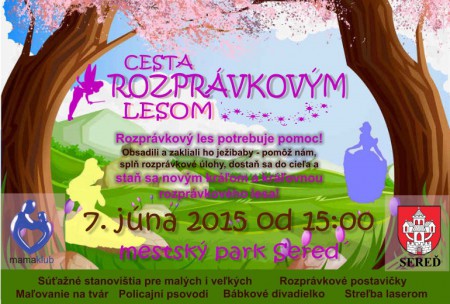 Cesta rozprávkovým lesom - 7.6. 2015 - Stovky detí zachraňovali rozprávkový les